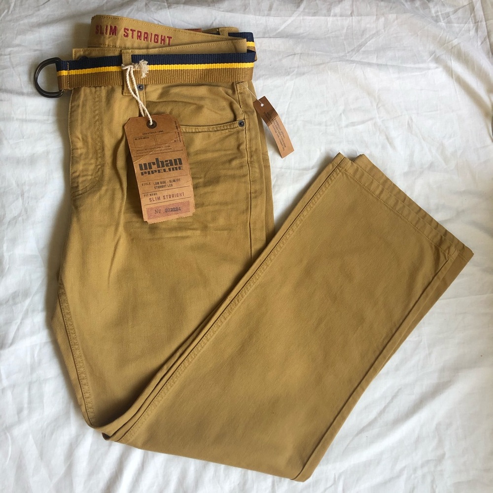 Urban Pipeline Low Rise Slim Fit Straight Leg 36